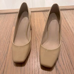 Marc Fisher nude heels. Never been worn - too big for me. Size 5